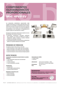 Mod. HPV-P/EV - Elettronica Veneta