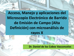 MicroscopioElectronicoBarrido - Instituto de Ingeniería, UNAM