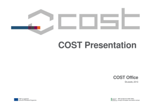 COST Presentation