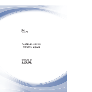 IBM i: Particiones lógicas