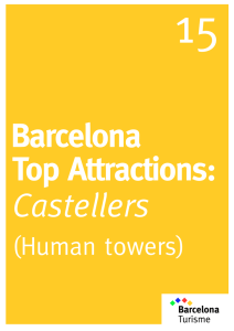 Human towers - Barcelona Turisme