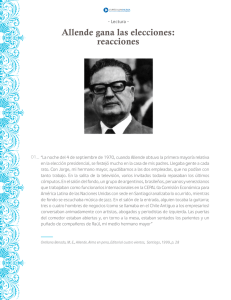 Allende gana las elecciones: reacciones