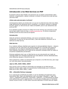 Introducción a los Web Services en PHP
