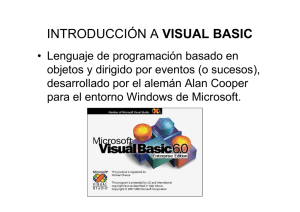 introducción a visual basic
