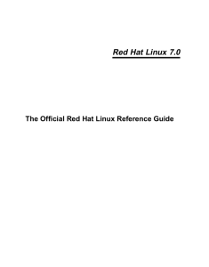 Utilizando la Documentación de Red Hat Linux