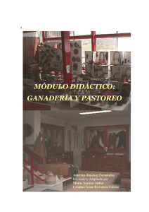 Módulo Didáctico Ganadría y Pastoreo