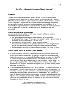 Sección 1: Mapas de Recursos (Asset Mapping)