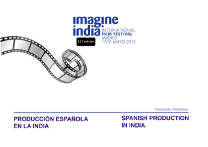 Dossier Producción Española en la India (Descargar)