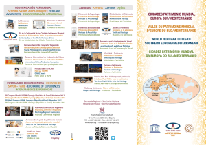 folleto sobre la secretaría regional de europa del sur y el mediterráneo