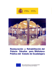 Restauración y Rehabilitación del Palacio Dávalos para Biblioteca