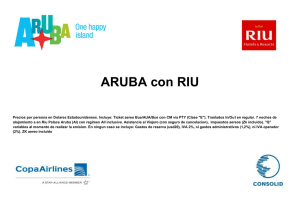 ARUBA con RIU - Consolid Argentina