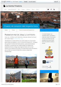 Cusco, el corazón del imperio Inca