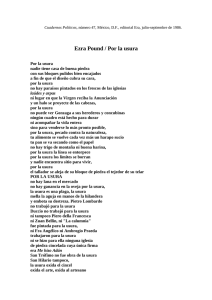 Ezra Pound / Por la usura