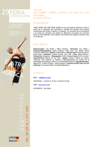 Maria Campos - Feria Internacional de Teatro y Danza
