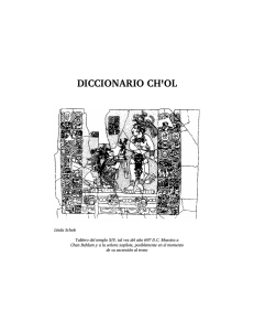 Diccionario ch`ol de Tumbalá, Chiapas, con variaciones dialectales