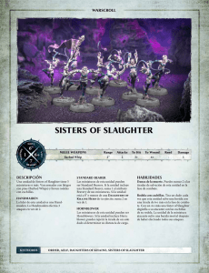 sisters of slaughter