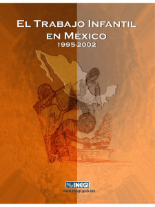El Trabajo Infantil en México 1995-2002