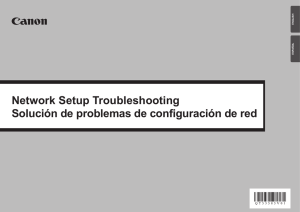 Solución de problemas de configuración de red Network Setup