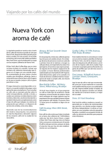 Nueva York con aroma de café