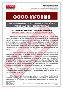 ccoo-informa - Comisiones Obreras