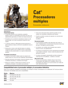 Procesadores múltiples - Finning CAT Sudamérica
