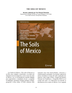 Reseña del libro The soils of Mexico