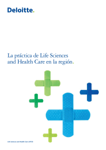 La práctica de Life Sciences and Health Care en la región.