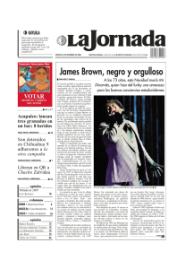 James Brown, negro y orgulloso