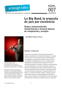 La Big Band, la orquesta de jazz por excelencia