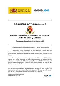 Discurso Institucional 2012