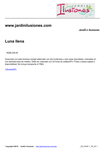 www.jardinilusiones.com Luna llena