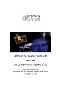 en La muerte de Artemio Cruz - Biblioteca Virtual Universal