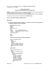 Ejercicios de Pascal -2010_2 - UTN