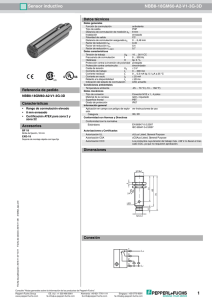 1 Sensor inductivo NBB8 18GM60 A2 V1 3G 3D