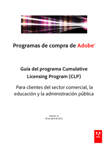 Programas de compra de Adobe®