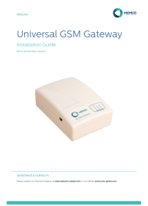 Universal GSM Gateway