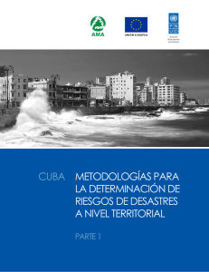 Metodologías para la determinación de riesgos de desastres a nivel
