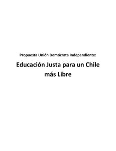Educación Justa para un Chile más Libre