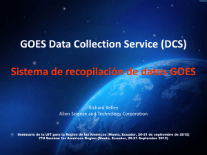 GOES Data Collection Service