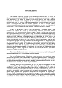 Archivo General de Navarra (1322-1349). Documentación Real. IN