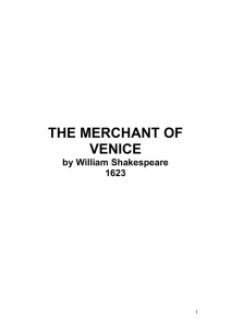 Shakespeare, William, THE MERCHANT OF