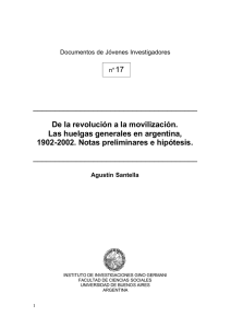 Las huelgas generales en argentina, 1902-2002