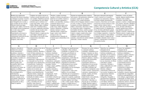 Competencia Cultural y Artística (CCA)