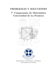 PROBLEMAS Y SOLUCIONES 7   Campeonato de - DME-UFRO