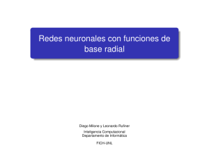 Redes neuronales con funciones de base radial