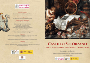 Castillo Solórzano - Novela corta del siglo XVII: estudio y edición