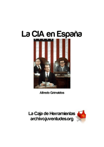 La CIA en España de Alfredo Grimaldos