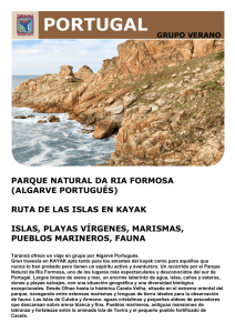 parque natural da ria formosa (algarve portugués) ruta de las islas
