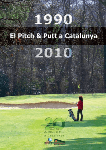 Llibre 20 Anys - FCPP Federació Catalana de Pitch and Putt