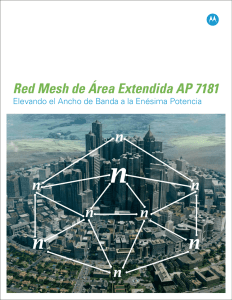 Red Mesh de Área Extendida AP 7181
